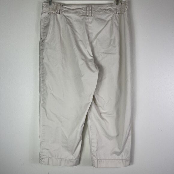 Orvis Womens Capri Cropped Size 10 Khaki Fishing Hiking Outdoor Gorpcore Camping - Picture 4 of 13